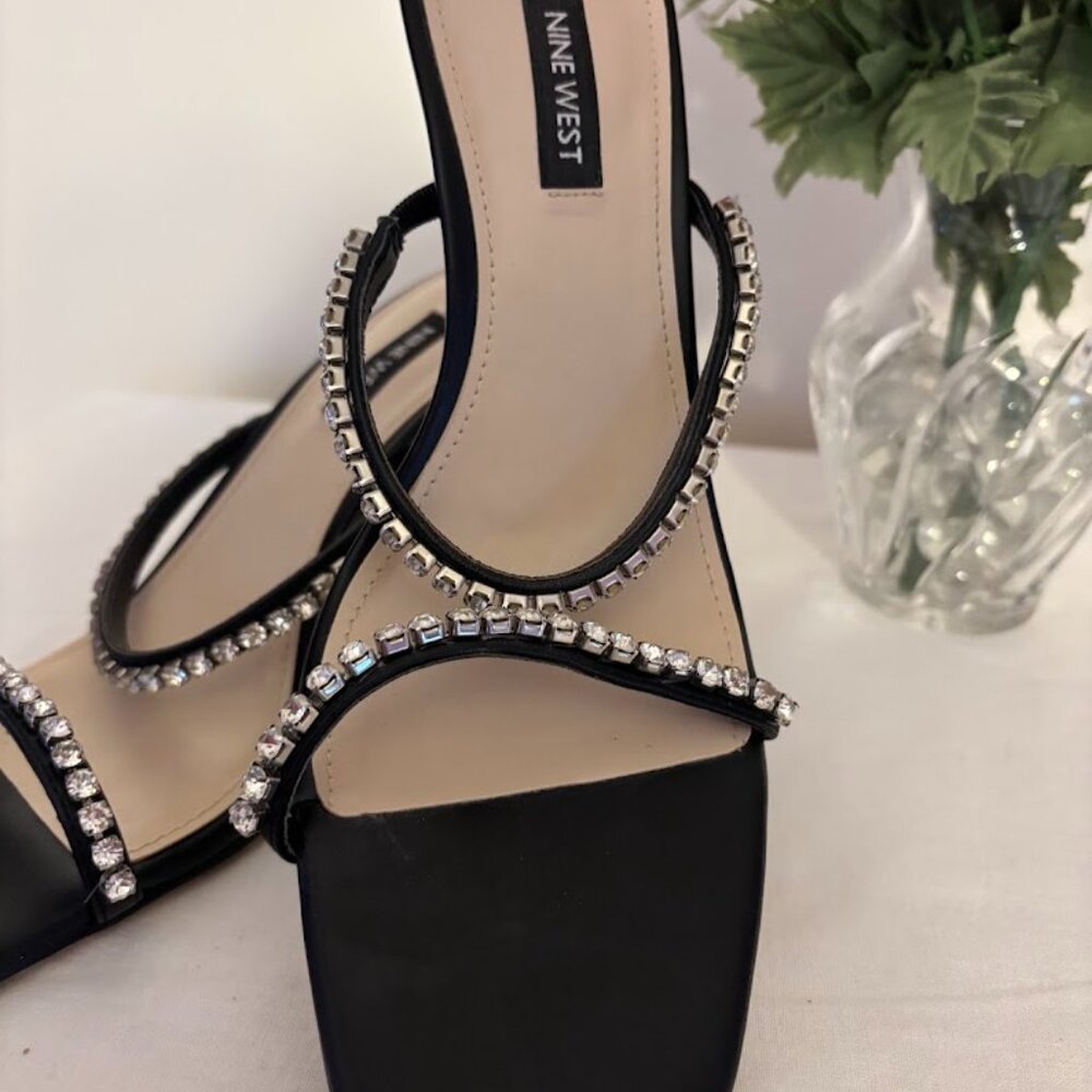 Nine West Black Shoes - size 8 - Picture 9 of 12